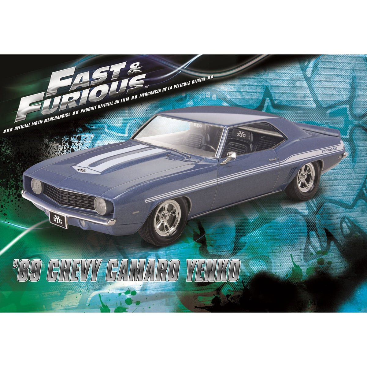 Revell 1/25 '69 CHEVY CAMARO YENKO-Revell-ModelCars.com