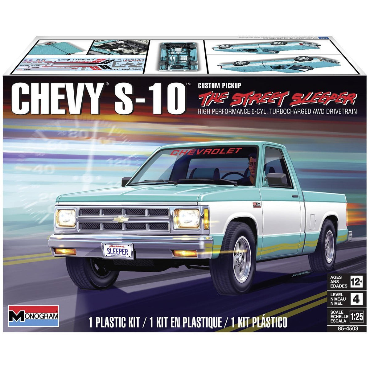 Revell 1/25 Chevy S-10 Custom Pickup-Revell-ModelCars.com