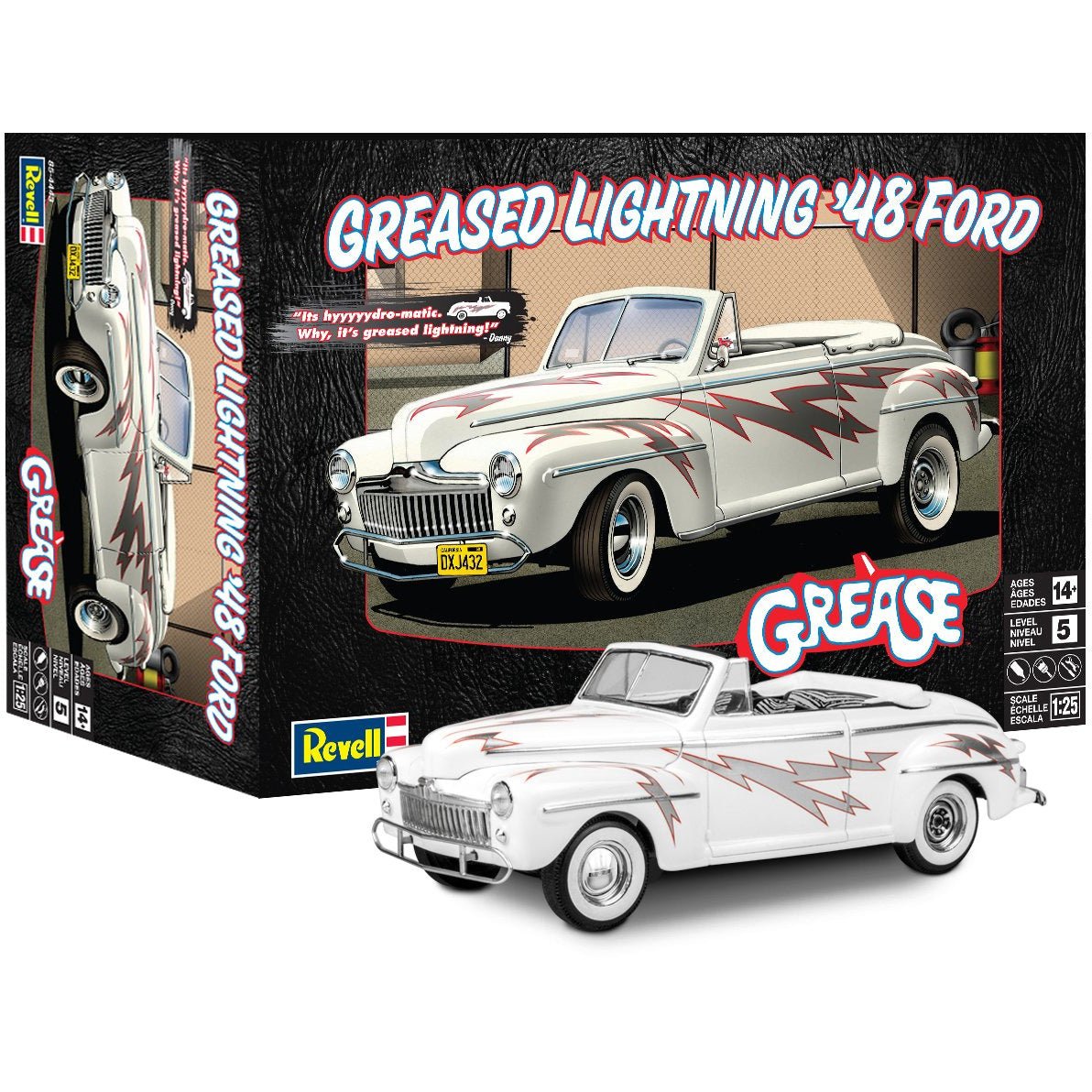 Revell 1/25 Greased Lightning 1948 Ford Convertible - Revell - ModelCars.com