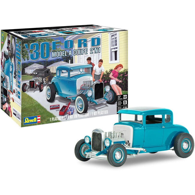 Revell 1930 Ford Model A Coupe 1/25 Scale Model Kit - Revell - ModelCars.com
