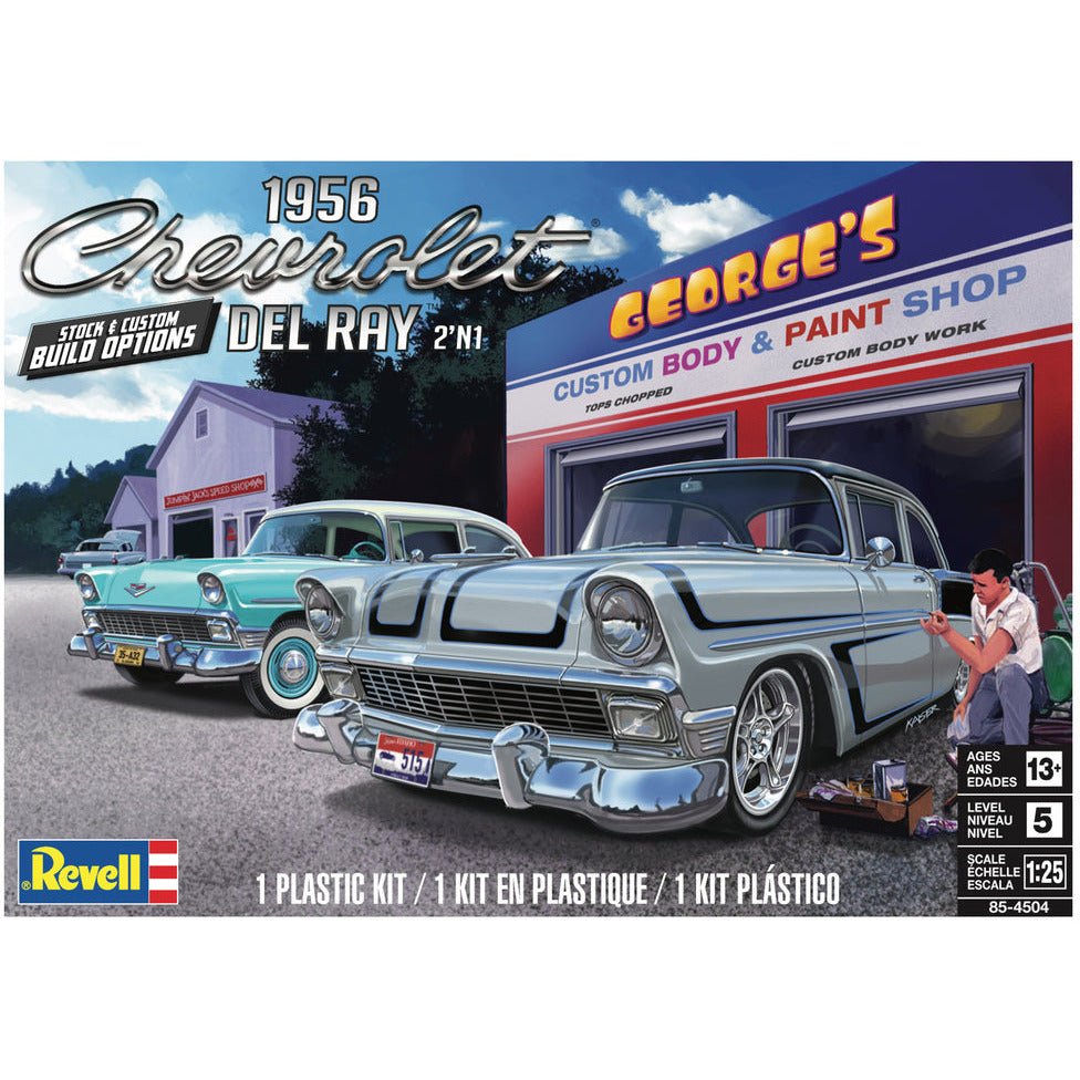 Revell 1956 Chevy Del Ray 1/25 Scale Model Kit - Revell - ModelCars.com