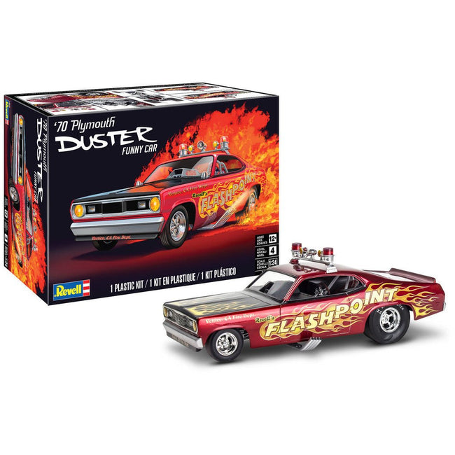 Revell 1970 Plymouth Duster Funny Car 1/24 Scale Model Kit - Revell - ModelCars.com