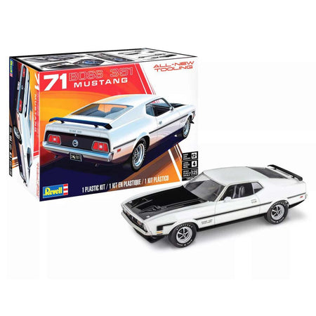 Revell 1971 Mustang Boss 351 1/25 Scale Model Kit - Revell - ModelCars.com