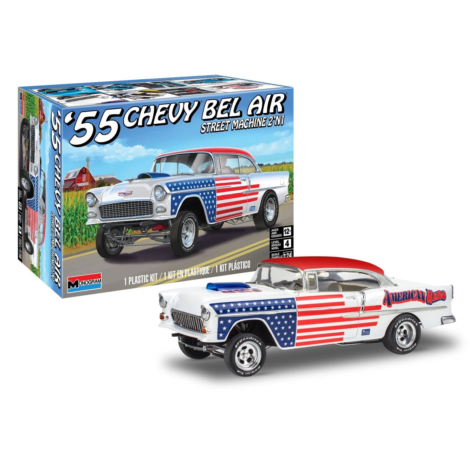 Revell ’55 Chevy Bel Air Street Machine - old - Revell - ModelCars.com