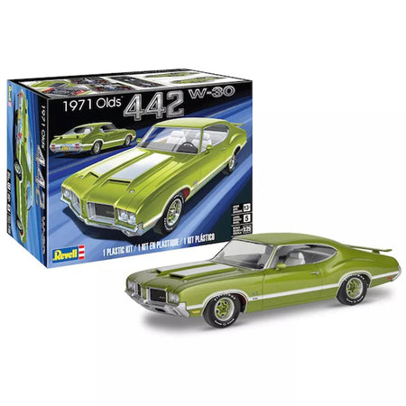 Revell '71 Olds 442 W - 30 - Revell - ModelCars.com