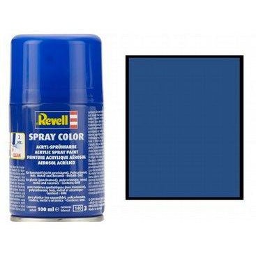 Revell Blue Matt Acrylic Spray Paint 100ml - Revell - ModelCars.com