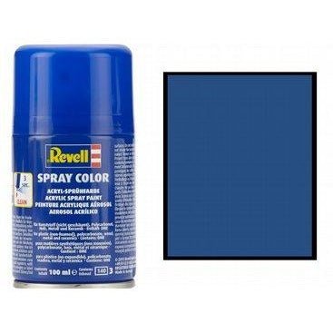Revell Blue Matt Acrylic Spray Paint 100ml-Revell-ModelCars.com