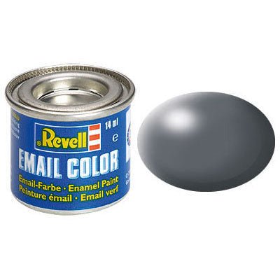 Revell Color, Dark Grey, Silk, 14ml, RAL 7012 - Revell - ModelCars.com