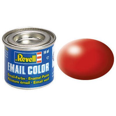 Revell Color, Fiery Red, Silk, 14ml, RAL 3000 - Revell - ModelCars.com