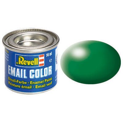 Revell Color, Leaf Green, Silk, 14ml, RAL 6001 - Revell - ModelCars.com