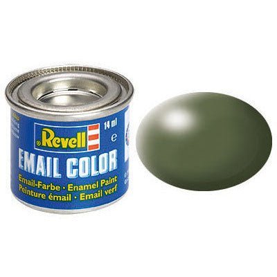 Revell Color, Olive Green, Silk, 14ml, RAL 6003 - Revell - ModelCars.com