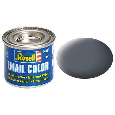 Revell Color, Tank Grey, Matt, 14ml, RAL 7024 - Revell - ModelCars.com