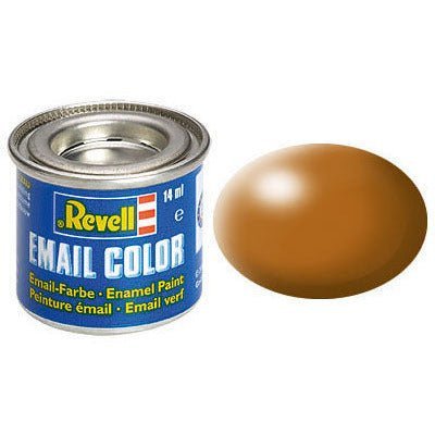 Revell Color, Wood Brown, Silk, 14ml, RAL 8001-Revell-ModelCars.com