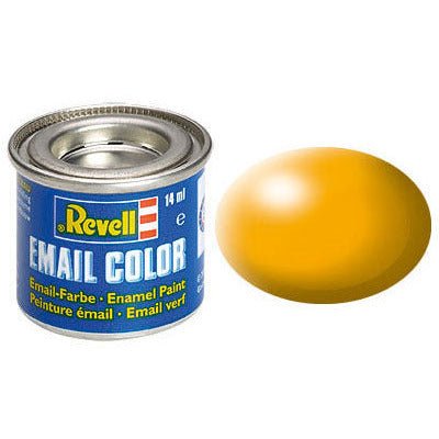Revell Color, Yellow, Silk, 14ml, RAL 1028 - Revell - ModelCars.com