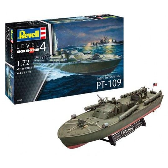 Revell Germany 1/72 Patrol Torpedo Boat PT - 109 - Revell - ModelCars.com