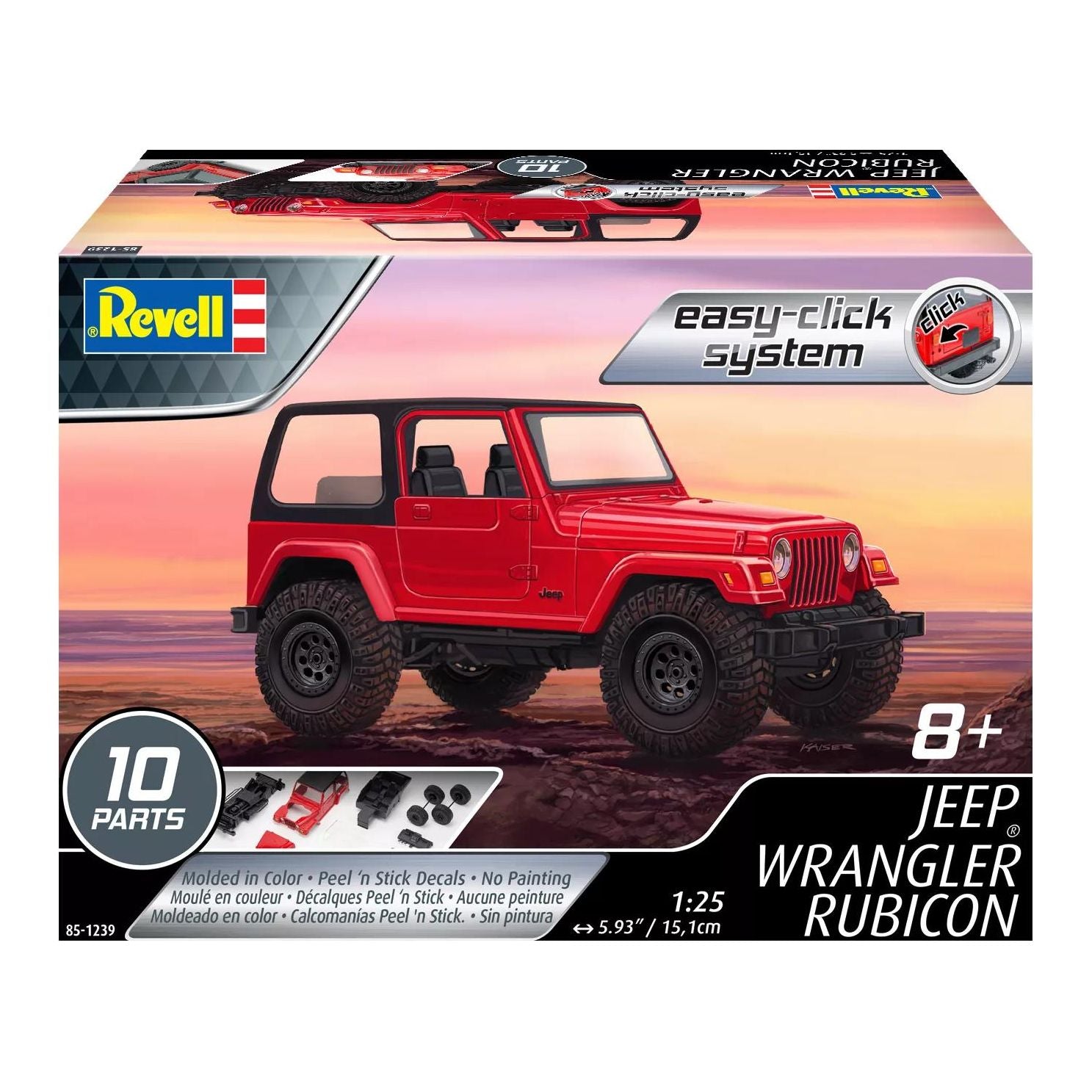 Revell Jeep Wrangler Rubicon - Revell - ModelCars.com