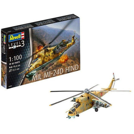 Revell of Germany 1/100 Mil Mi-24D Hind-Revell-ModelCars.com