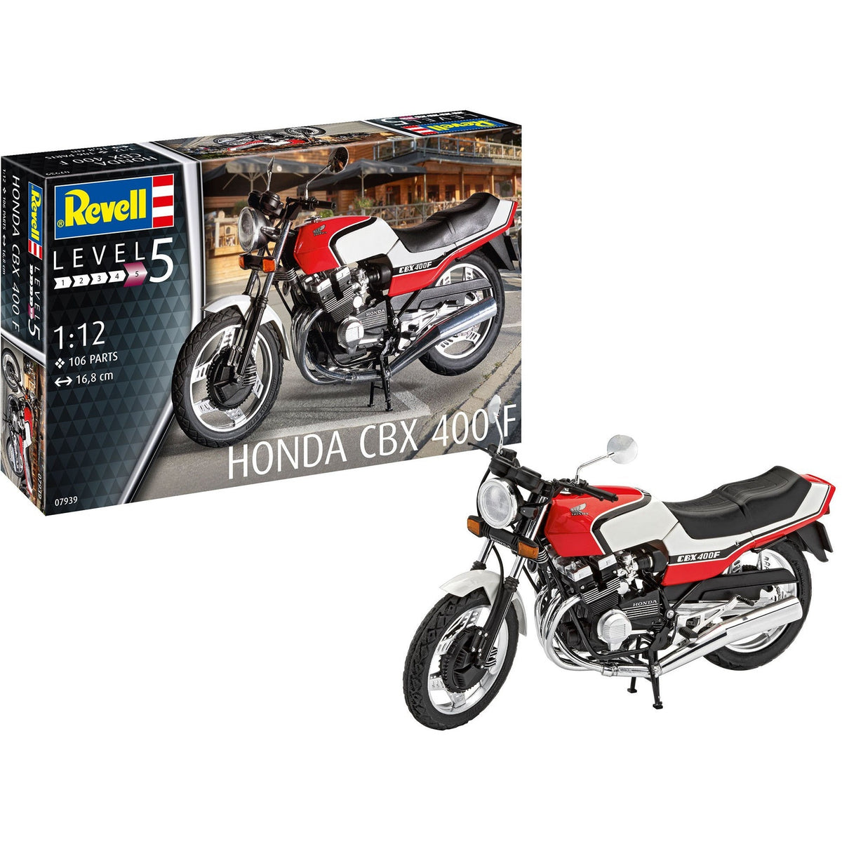 Revell of Germany 1/12 Honda CBX 400 F-Revell-ModelCars.com