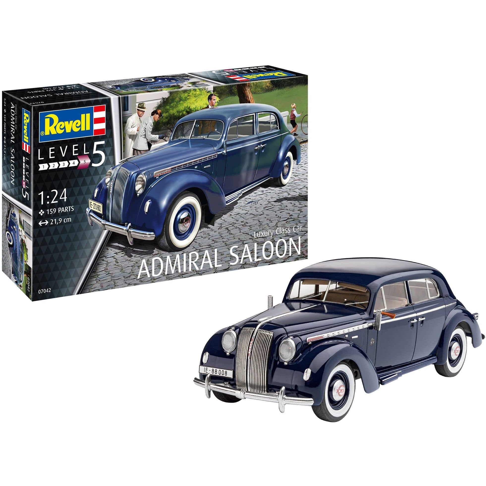 Revell of Germany 1/124 Luxury Class Car Admiral Saloon - Revell - ModelCars.com