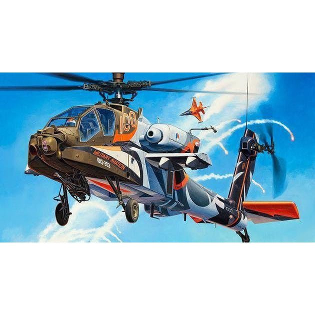 Revell of Germany 1/148 Scale AH-64D Longbow Apache "100 Years Military Aviation"-Revell-ModelCars.com