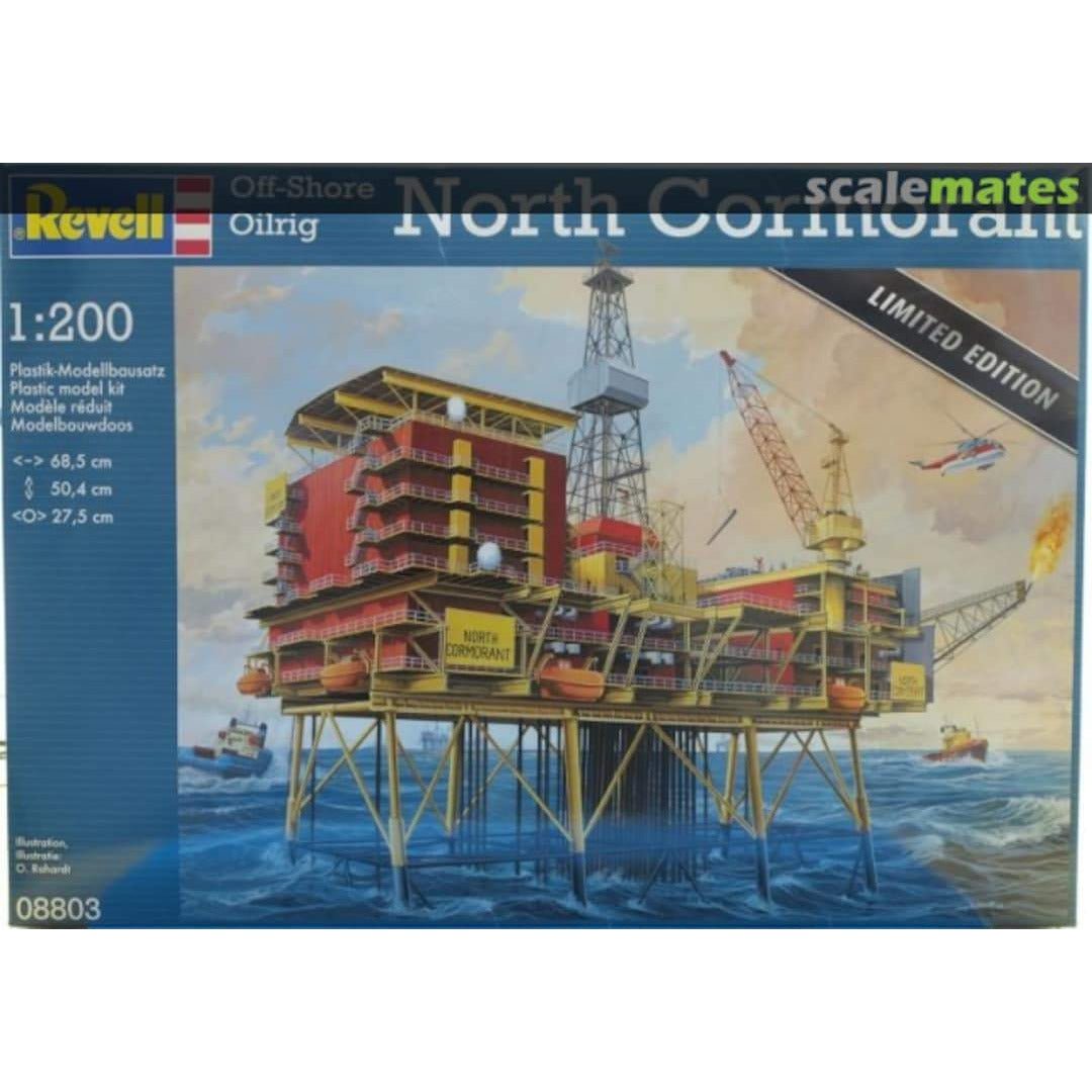 Revell of Germany 1/200 Scale Off - Shore Oilrig North Cormorant - Revell - ModelCars.com