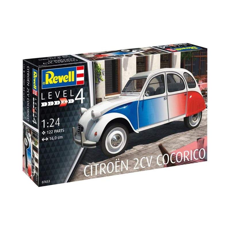 Revell of Germany 1/24 Scale Citroen 2CV Cocorico-Revell-ModelCars.com