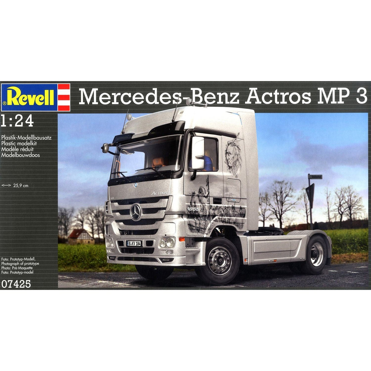 Revell of Germany 1/24 Scale Mercedes-Benz Actros MP3-Revell-ModelCars.com