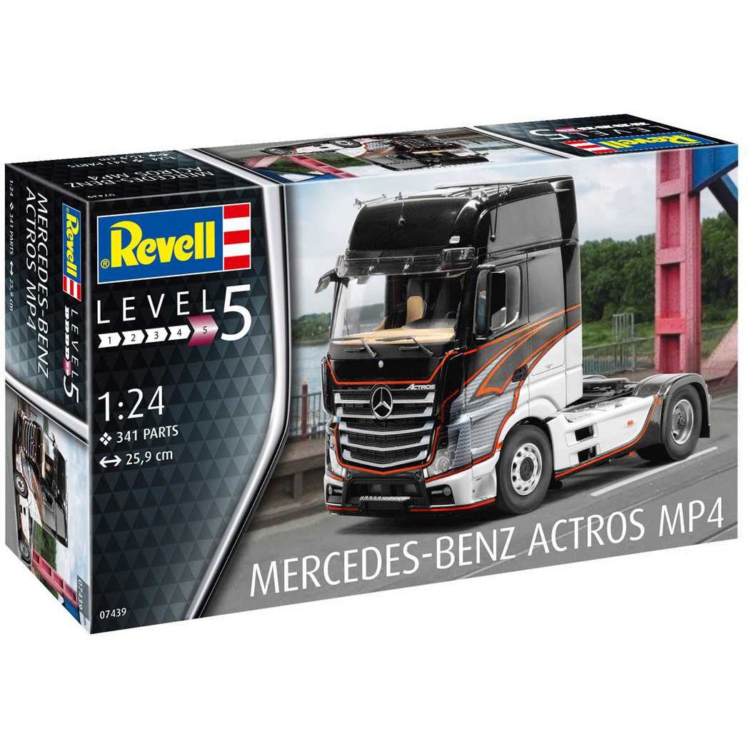 Revell of Germany 1/24 Scale Mercedes - Benz Actros MP4 - Revell - ModelCars.com