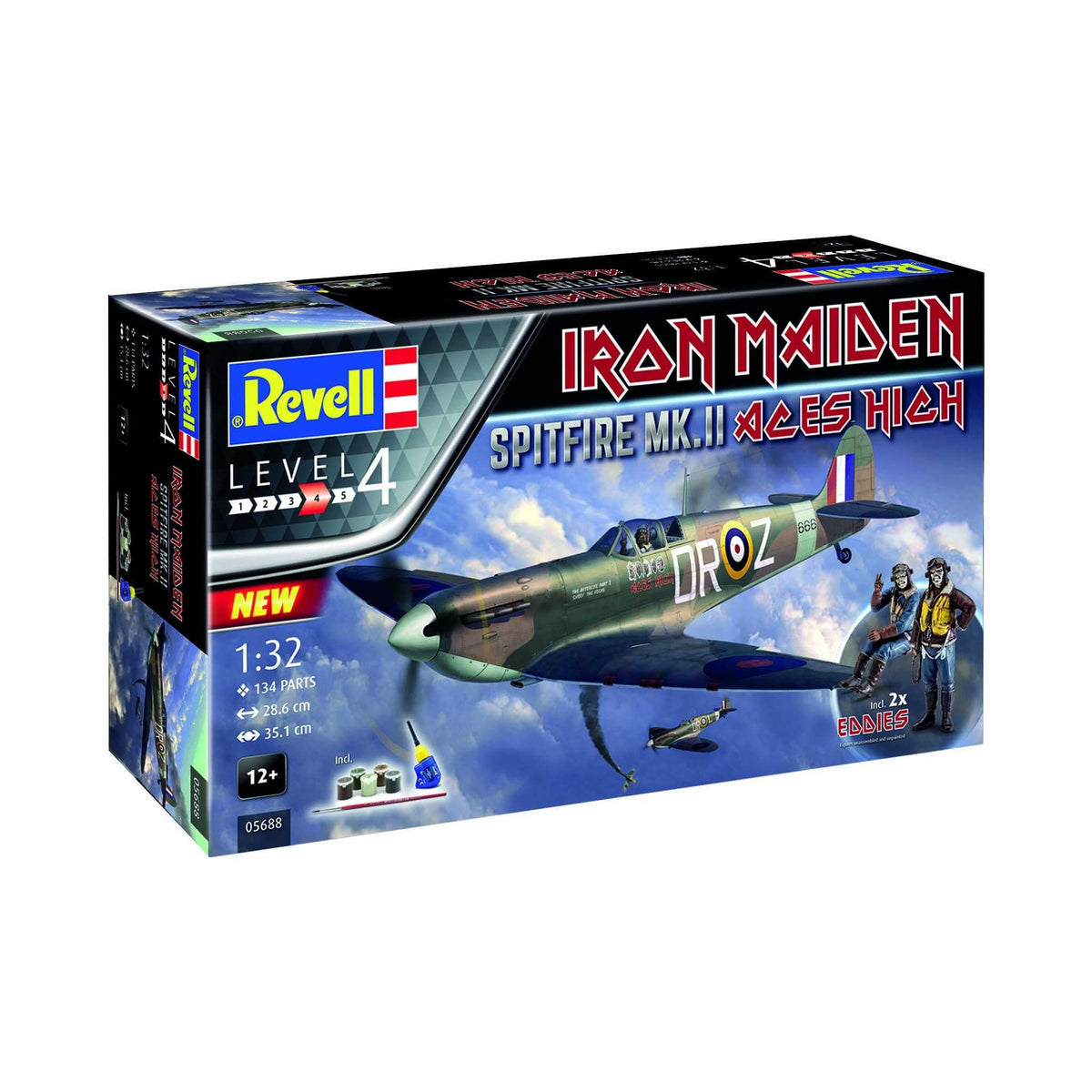 Revell of Germany 1/32 Scale Spitfire Mk.II Aces High-Revell-ModelCars.com