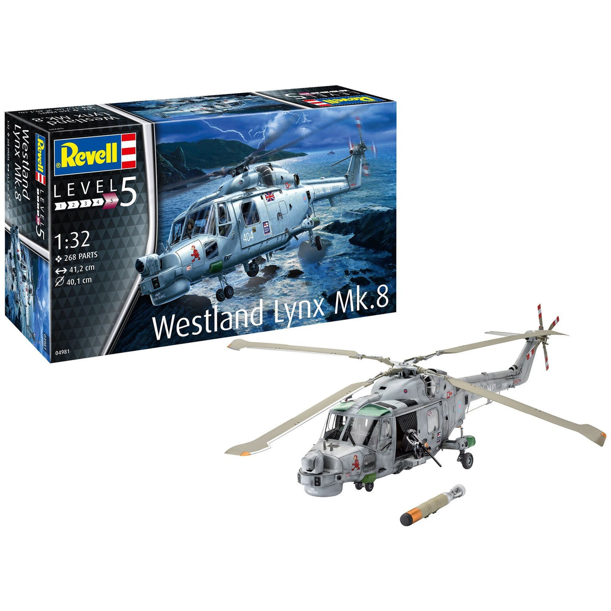 Revell of Germany 1/32 Westland Lynx Mk. 8-Revell-ModelCars.com