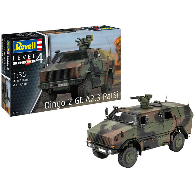 Revell of Germany 1/35 Dingo 2 GE A2.3 PatSi - Revell - ModelCars.com