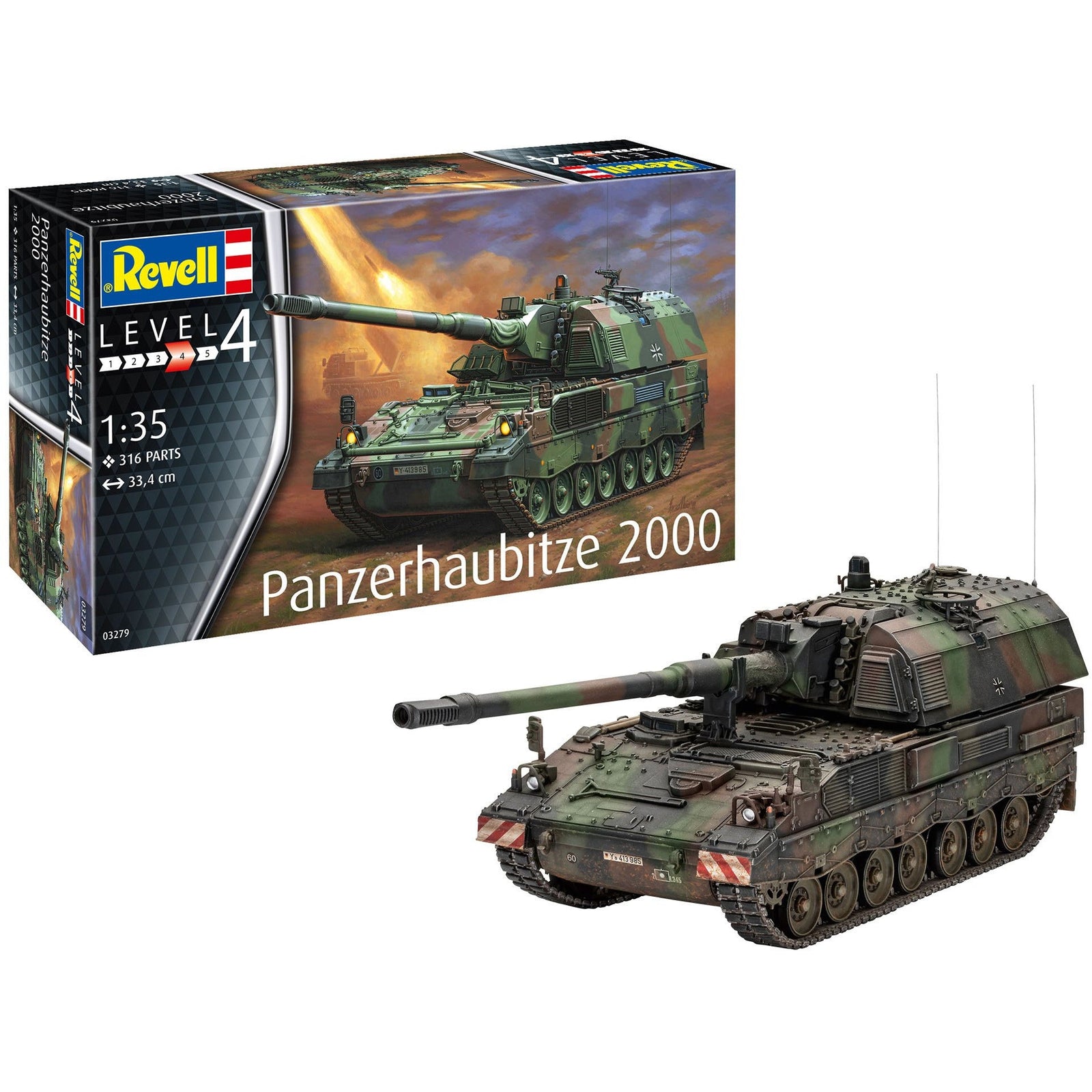 Revell of Germany 1/35 Panzerhaubitze 2000 - Revell - ModelCars.com
