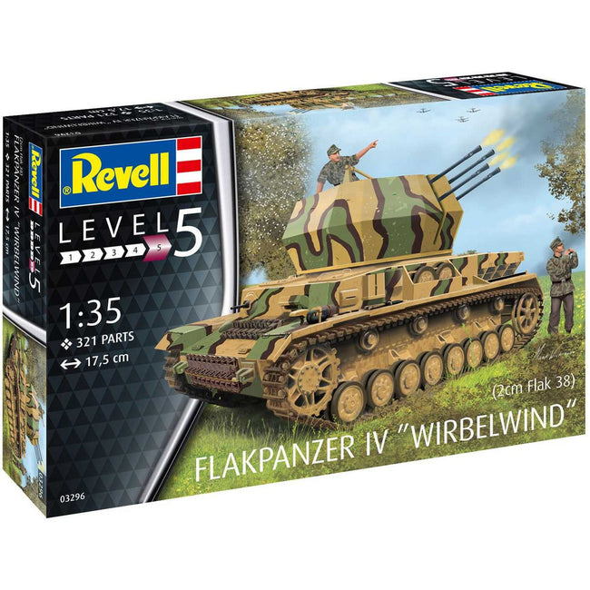 Revell of Germany 1/35 Scale Flakpanzer IV Wirbelwind - Revell - ModelCars.com