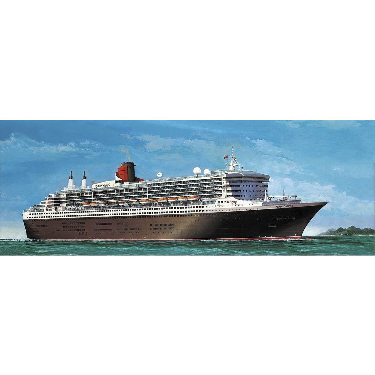 Revell of Germany 1/4 Scale Ocean Liner Queen Mary 2 Platinum Edition-Revell-ModelCars.com