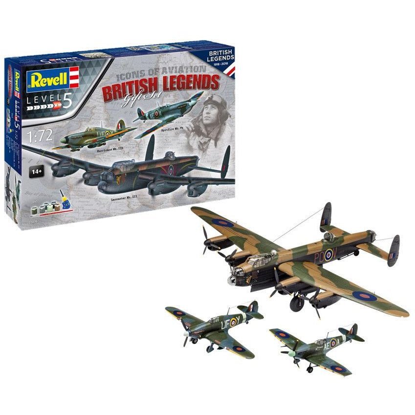 Revell of Germany 1/50 100 Years RAF: British Legends-Revell-ModelCars.com