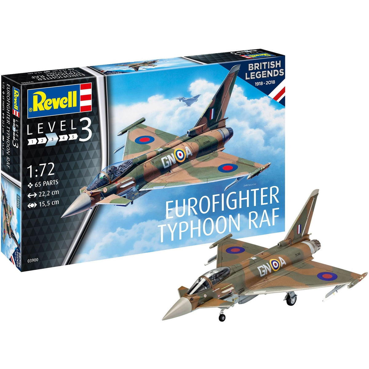 Revell of Germany 1/72 100 Years RAF: Eurofighter Typho-Revell-ModelCars.com