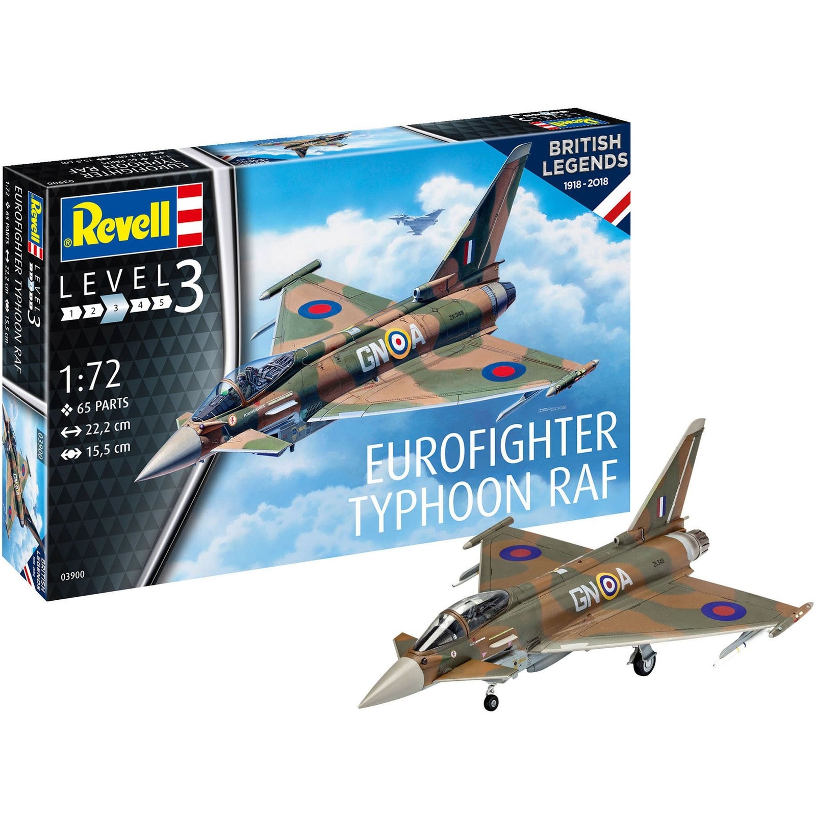 Revell of Germany 1/72 100 Years RAF: Eurofighter Typho - Revell - ModelCars.com