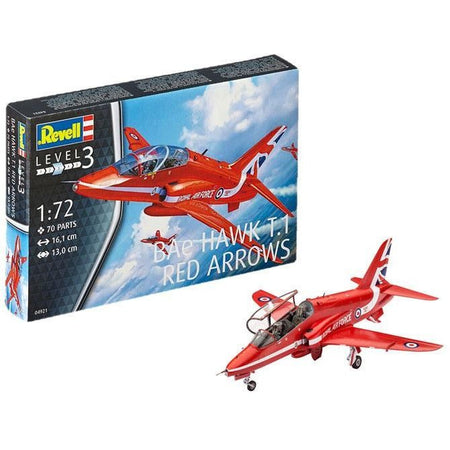 Revell of Germany 1/72 BAe Hawk T.1 Red Arrows-Revell-ModelCars.com
