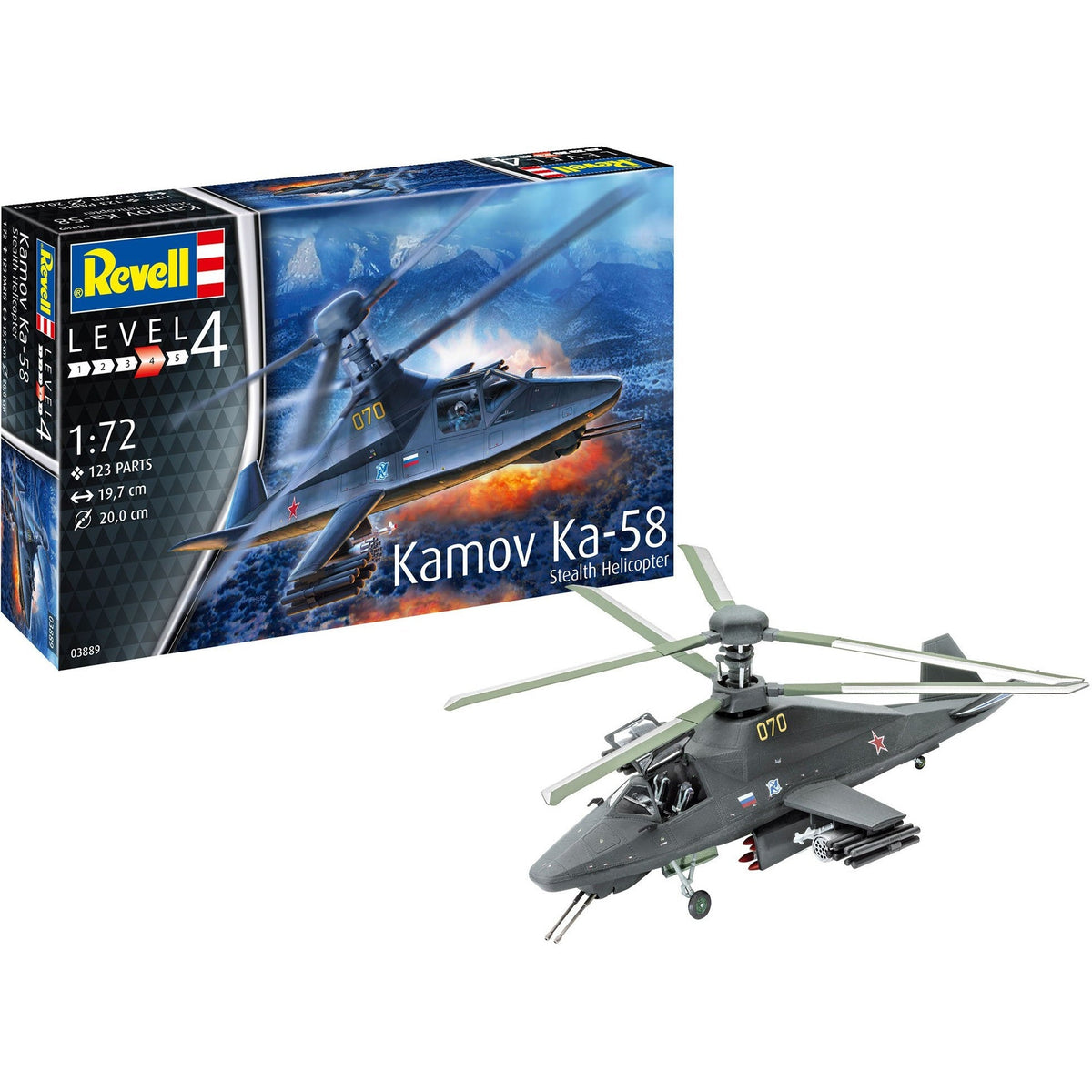 Revell of Germany 1/72 Kamov Ka-58 Stealth-Revell-ModelCars.com