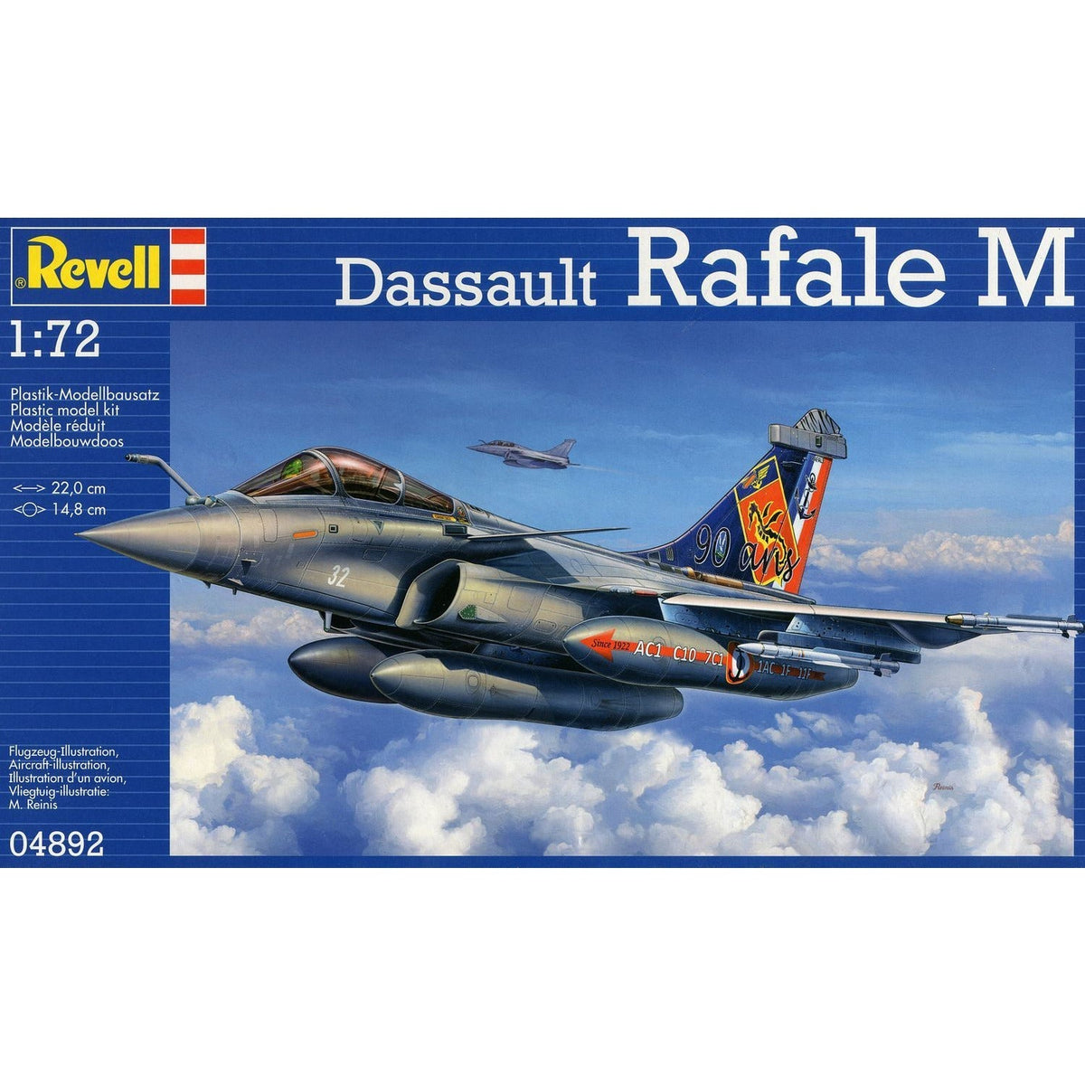 Revell of Germany 1/72 Scale Dassault Rafale M-Revell-ModelCars.com