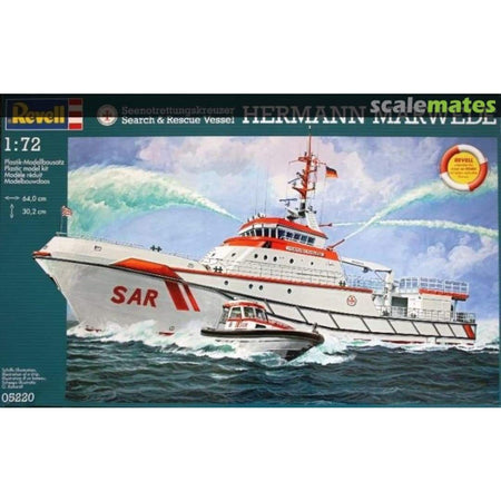 Revell of Germany 1/72 Scale Seenotrettungskreuzer Hermann Marwede-Revell-ModelCars.com