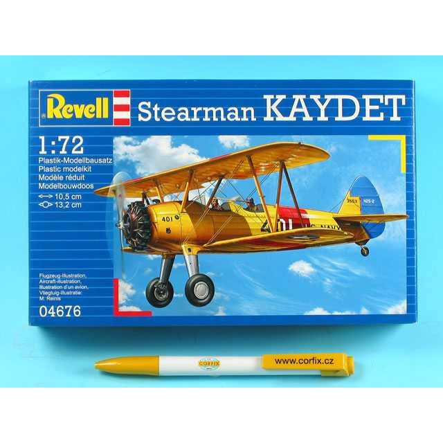 Revell of Germany 1/72 Scale Stearman Kaydet-Revell-ModelCars.com