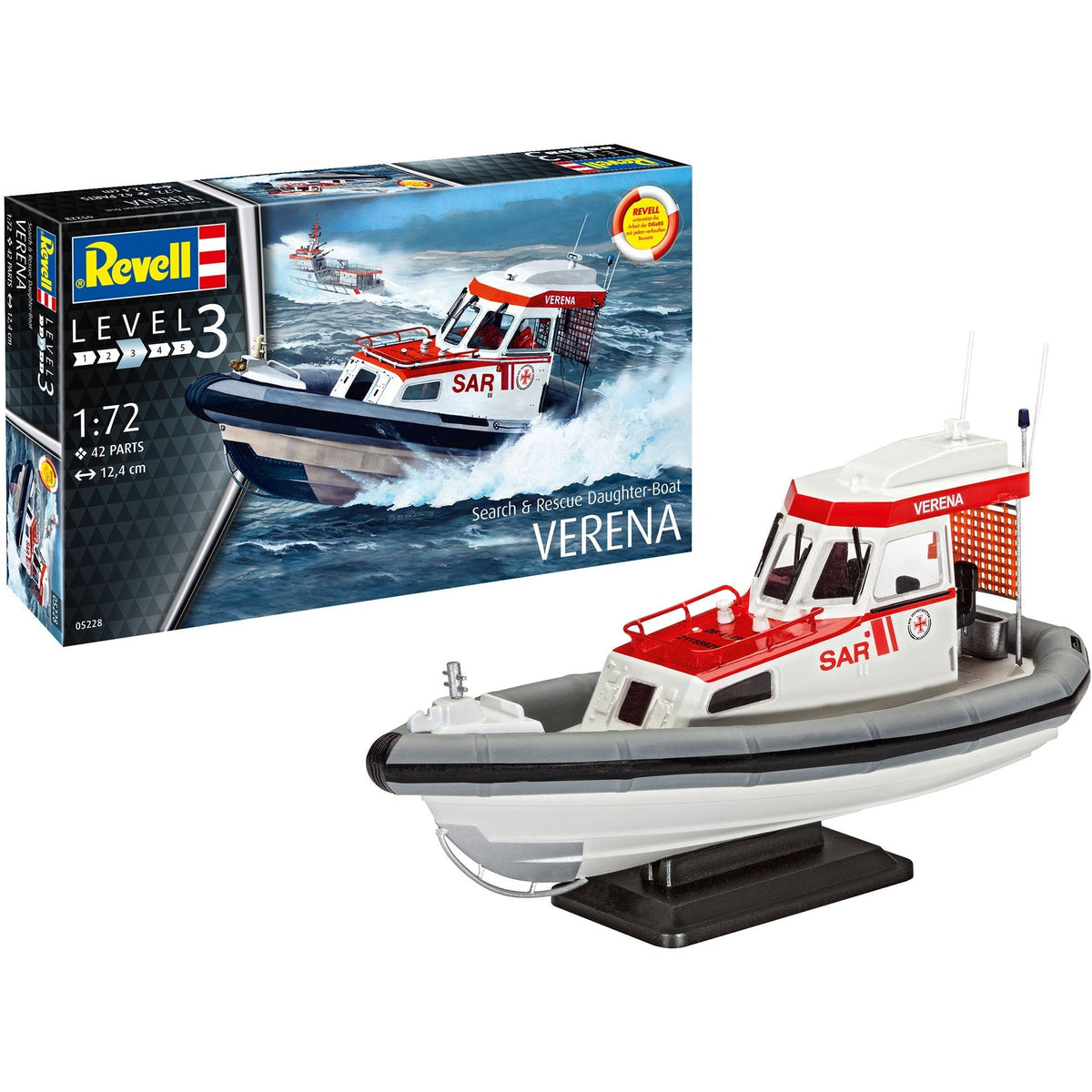 Revell of Germany 1/72 Search & Rescue Daughter-Boat VERENA-Revell-ModelCars.com