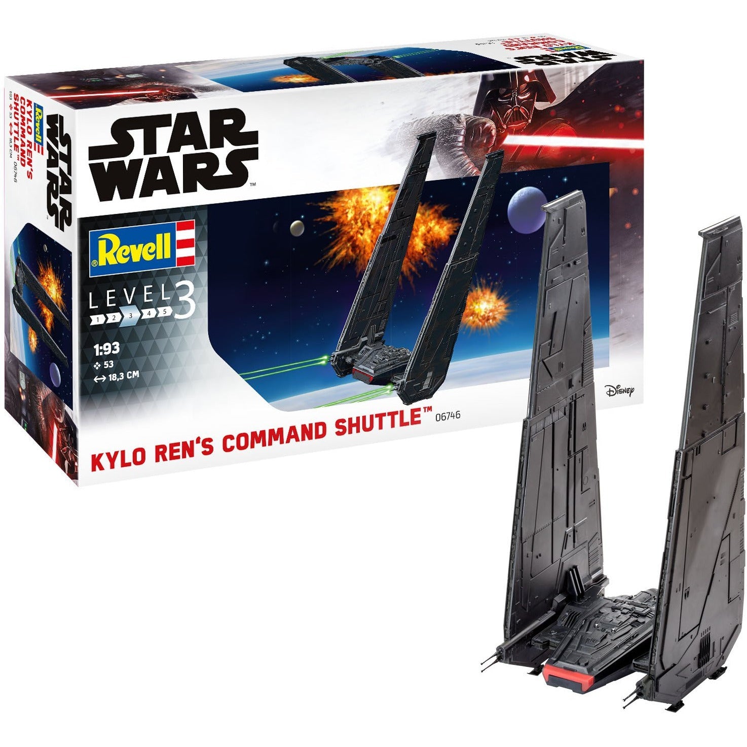 Revell of Germany 1/93 Kylo Ren's Command Shuttle - Revell - ModelCars.com
