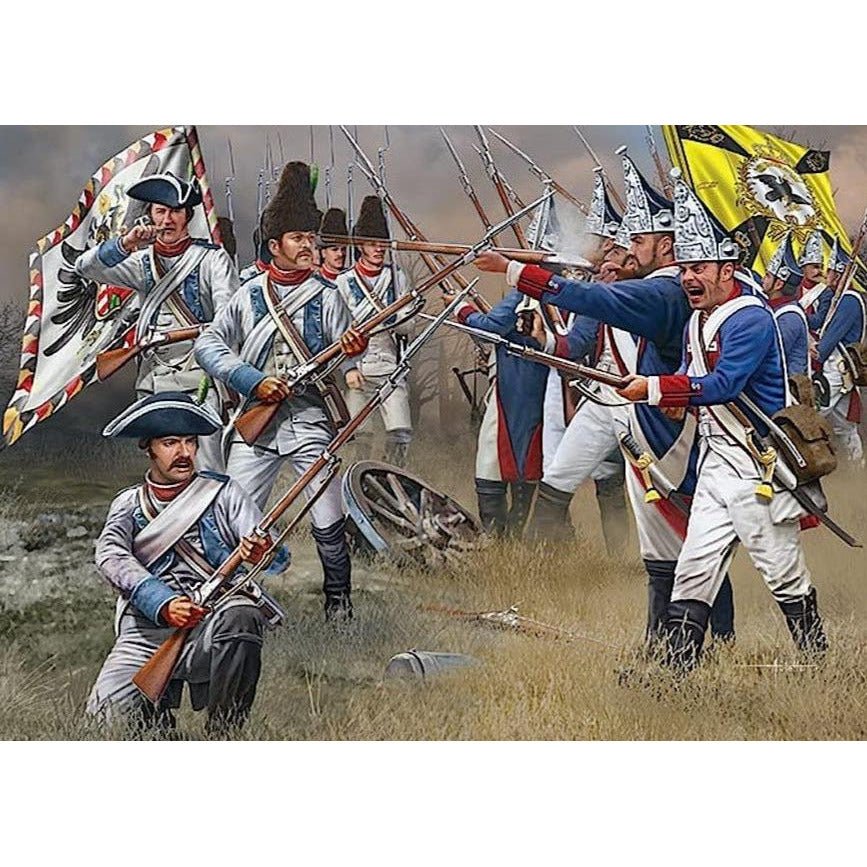 Revell of Germany 802452 1/72 7 Years War Austrian & Prussian Infantry Set - Revell - ModelCars.com