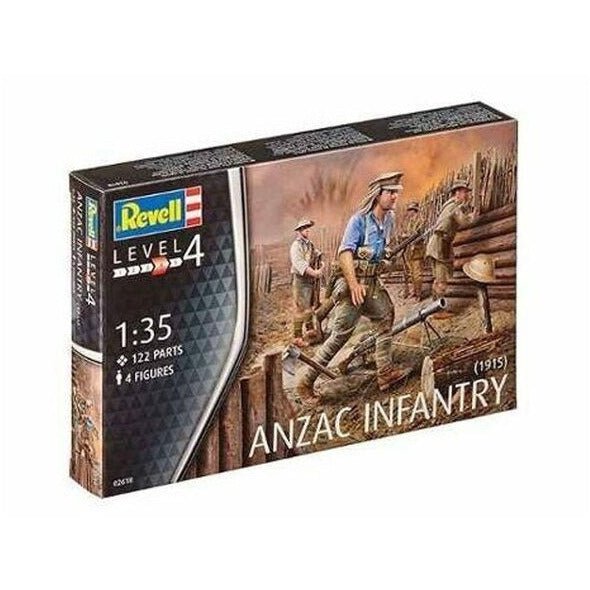 Revell of Germany 802618 1/72 ANZAC INFANTRY 1915 - Revell - ModelCars.com