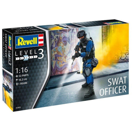 Revell of Germany 802805 1/16 Swat Officer-Revell-ModelCars.com