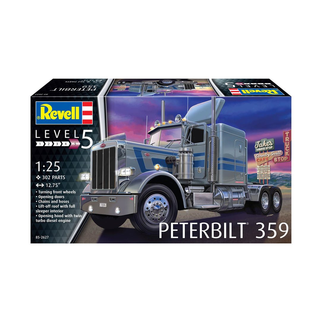 Revell Peterbilt 359 1/25 Scale Model Kit - Revell - ModelCars.com