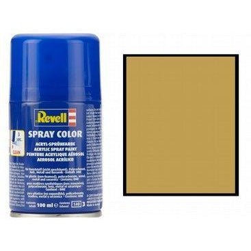 Revell Sandy Yellow Matt Acrylic Spray Paint 100ml-Revell-ModelCars.com