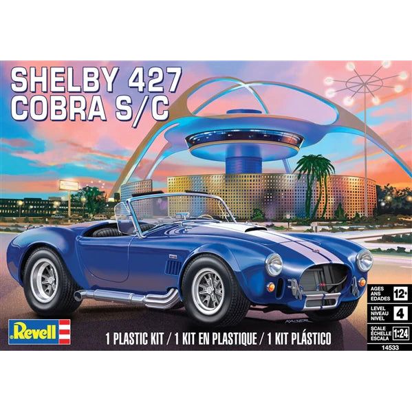 Revell Shelby Cobra 427 S/C 1/24 Scale Model Kit-Revell-ModelCars.com